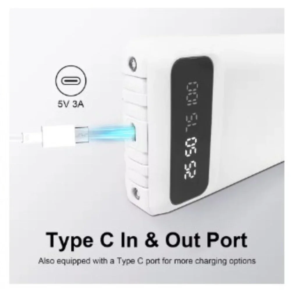 20000mAh Power Bank Portable White NEW